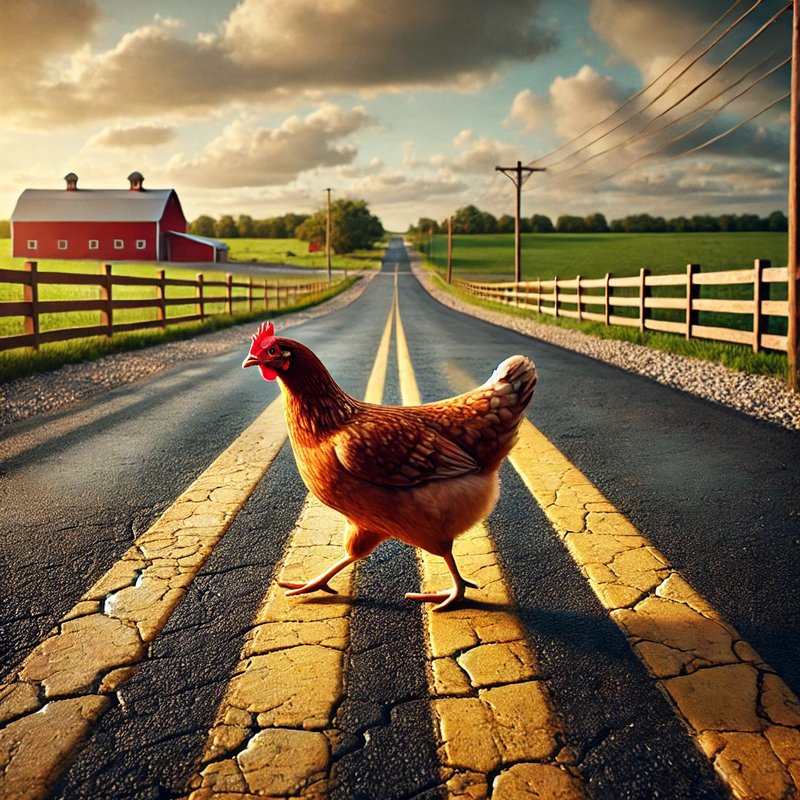 Chicken road in Spain